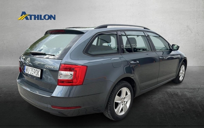 Skoda Octavia cena 65800 przebieg: 77488, rok produkcji 2019 z Jawor małe 232